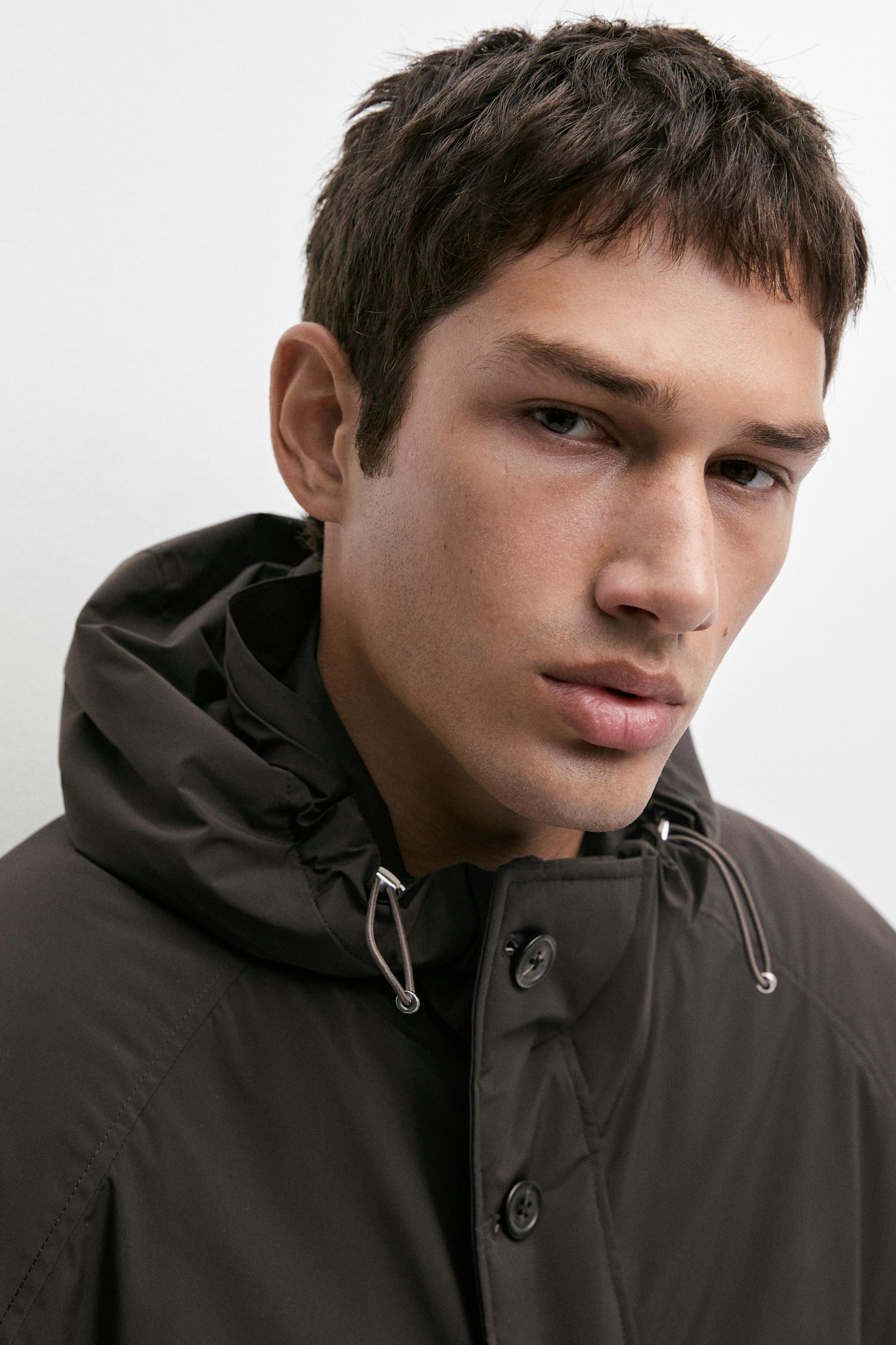 Long technical parka